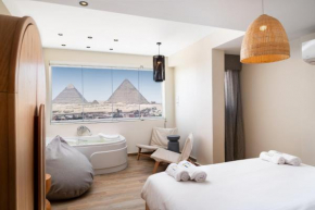 Jacuzzi 2BDR By The Pyramids Free Airport Pickup